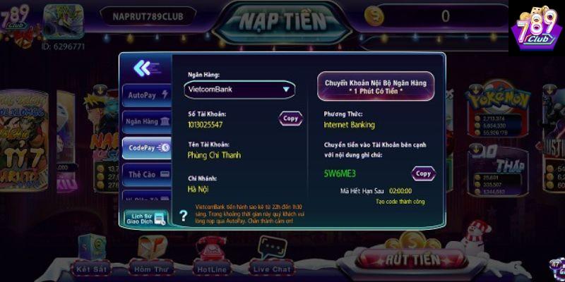 Tổng quan về quy trình rút tiền 789club